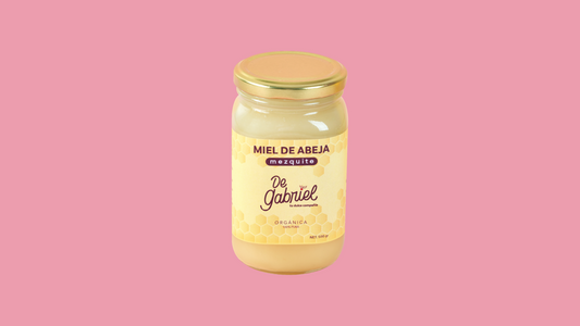 MIEL DE ABEJA  100% PURA DE FLOR DE MEZQUITE 500gr